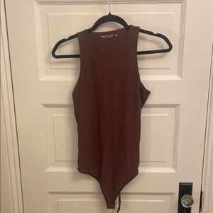 Abercrombie Brown Bodysuit